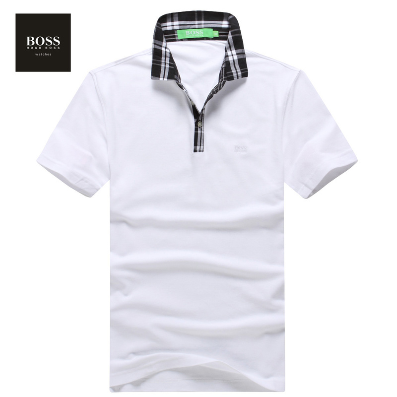 boss collar t shirt