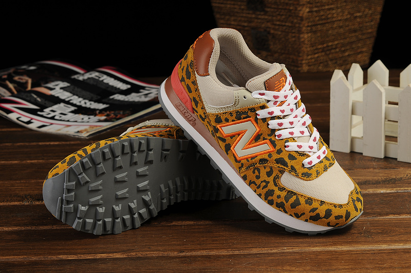 new balance 574 leopard