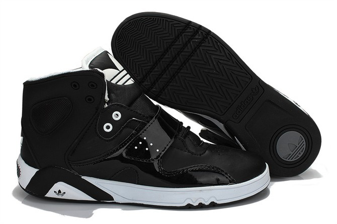 adidas montant noir et blanc