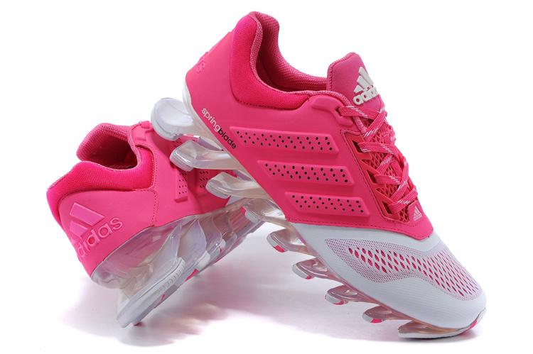 adidas springblade 2.0 femmes baskets basses rose blanc,basket 